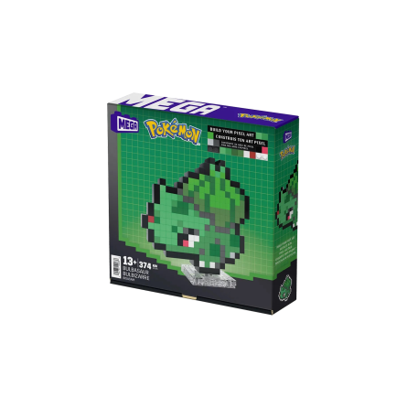 Pokemon PIXEL ART 3D - BULBIZARRE  Ikaipaka jeux & jouets Royan