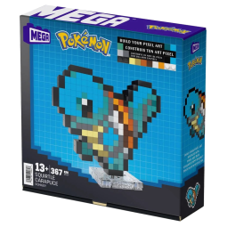 Pokemon PIXEL ART 3D - CARAPUCE POKEMON Ikaipaka jeux & jouets