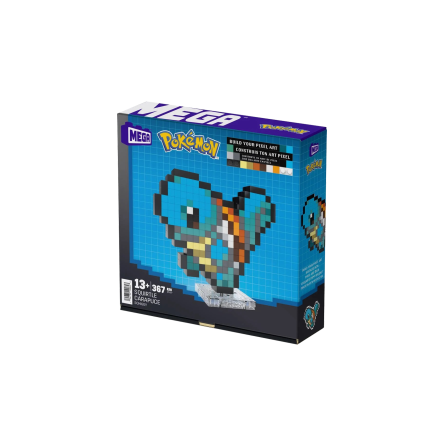 Pokemon PIXEL ART 3D - CARAPUCE POKEMON Ikaipaka jeux & jouets