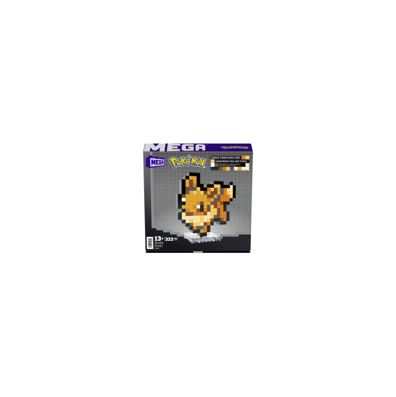 Pokemon PIXEL ART 3D - EVOLI POKEMON Ikaipaka jeux & jouets