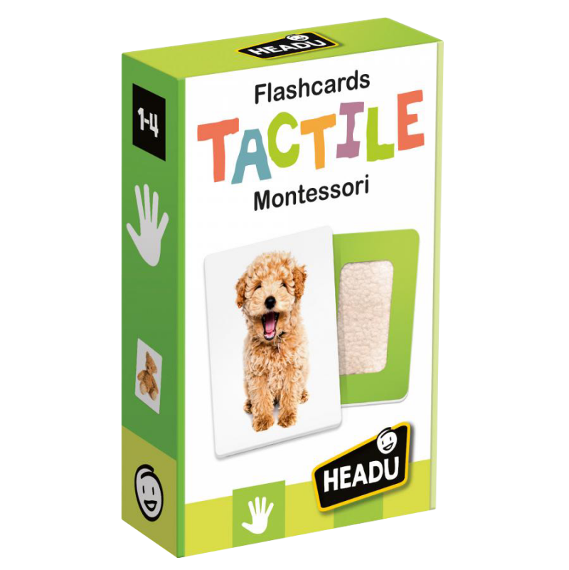 Flashcards Tactile Montessori Headu Ikaipaka jeux & jouets Royan