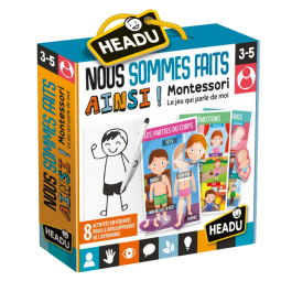 Nous sommes faits ainsi Montessori Headu Ikaipaka jeux & jouets