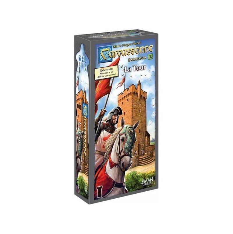 Carcassonne Ext. 4 la tour Asmodee Ikaipaka jeux & jouets Royan