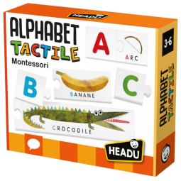 Alphabet Tactile Montessori Headu Headu Ikaipaka jeux & jouets