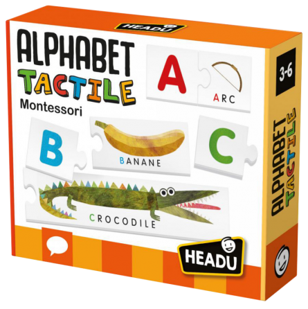 Alphabet Tactile Montessori Headu Headu Ikaipaka jeux & jouets