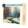 Puzzle Michèle Wilson 500 Paysage Hivernal à la rivière Kaufman