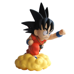 DRAGON BALL Tirelire: SON GOKU SUR LE NUAGE MAGIQUE  Ikaipaka