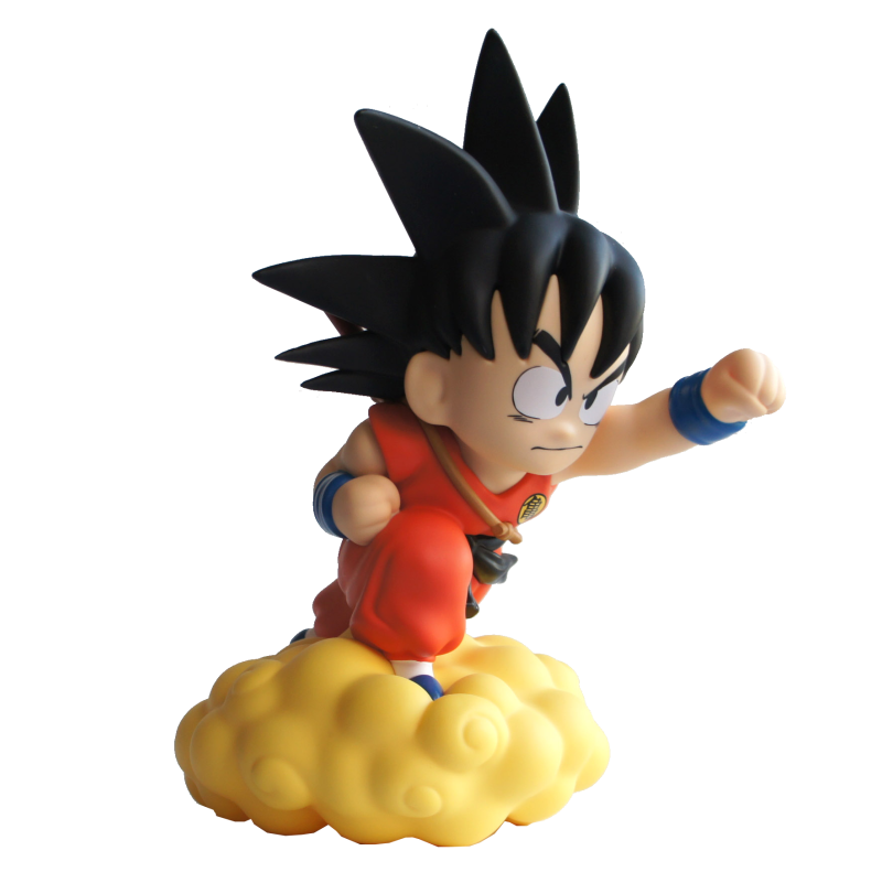 DRAGON BALL Tirelire: SON GOKU SUR LE NUAGE MAGIQUE  Ikaipaka