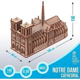 Cathédrale Notre Dame Mr Playwood Mr PlayWood Ikaipaka jeux &
