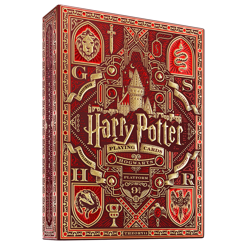 Bicycle Harry Gryffondor Rouge  Ikaipaka jeux & jouets Royan