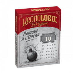 KRONOLOGIC: Paris 1920 – Ext. Panique à l’Opera  Ikaipaka jeux