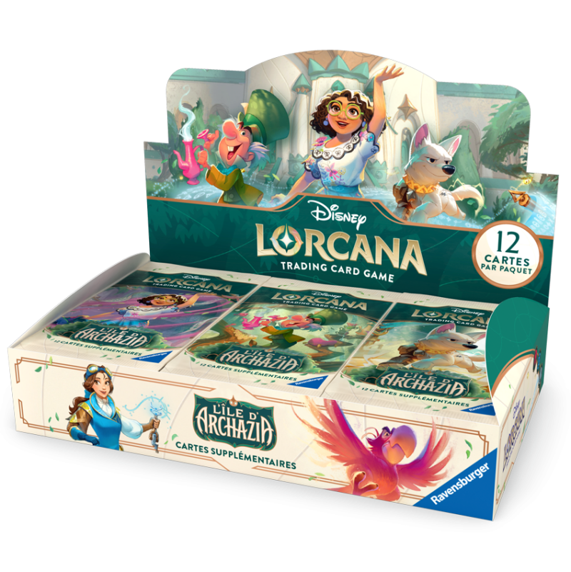 Disney Lorcana Set 7 Booster L'île d'Archazia Ravensburger