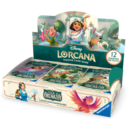Disney Lorcana Set 7 Booster L'île d'Archazia Ravensburger