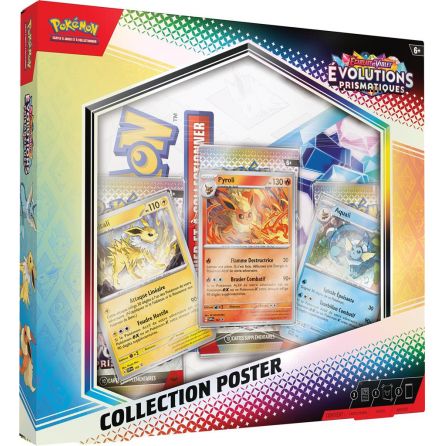 Pokémon EV8.5: Coffret Poster POKEMON Ikaipaka jeux & jouets