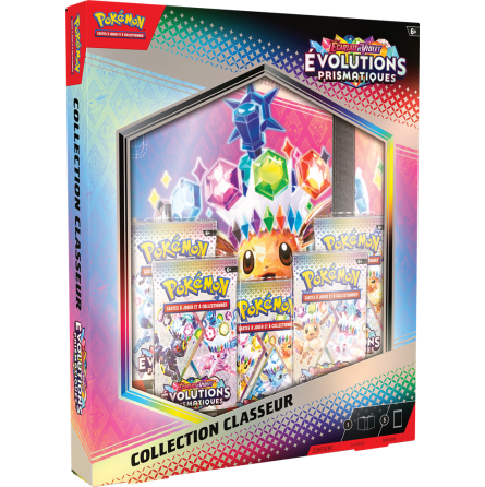 Pokémon EV8.5: Portfolio (A4-9 pochettes) + 5 booster  Ikaipaka