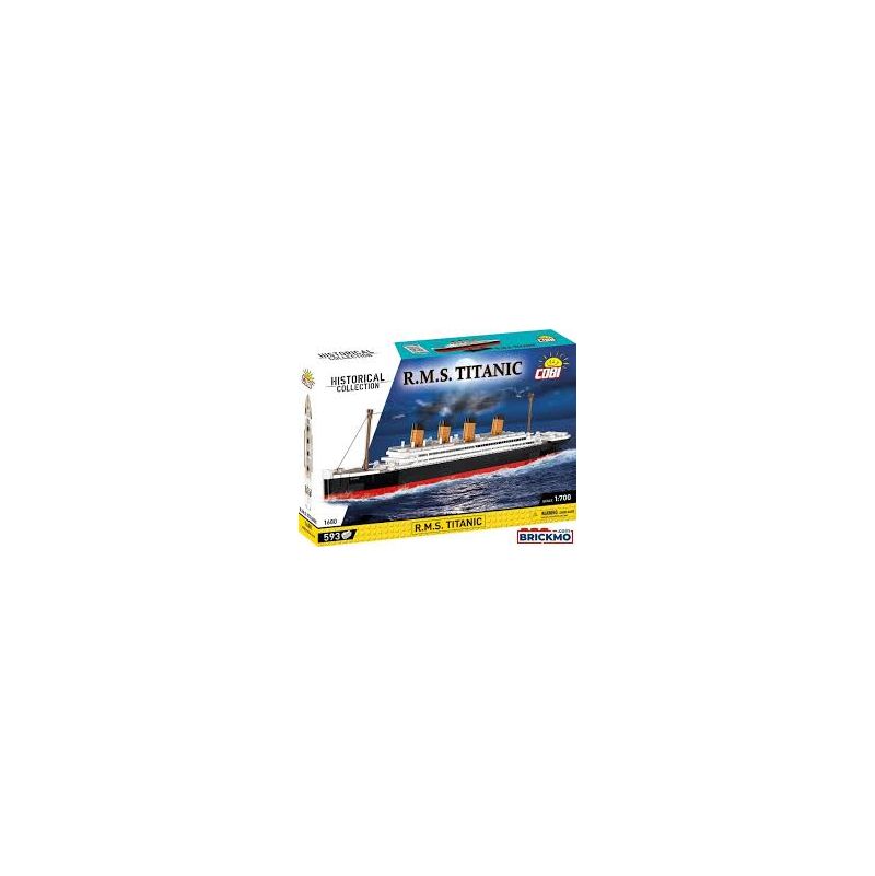 Titanic Bateau à Construire Cobi COBI Ikaipaka jeux & jouets