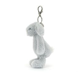Porte Clefs Bashful silver Bunny Bag Charm Jellycat Jellycat
