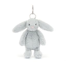 Porte Clefs Bashful silver Bunny Bag Charm Jellycat Jellycat