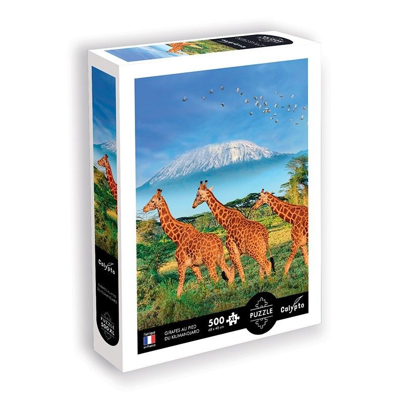 Puzzle 500p XL Girafes Sentosphere Ikaipaka jeux & jouets Royan