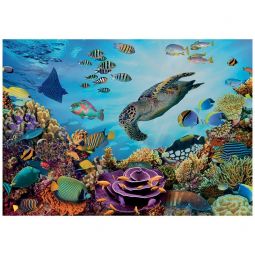 Puzzle 500p XL Fonds Marins Sentosphere Ikaipaka jeux & jouets