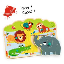 Puzzle Bois Sonore Baobab Djeco Ikaipaka jeux & jouets Royan