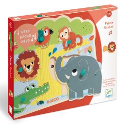 Puzzle Bois Sonore Baobab Djeco Ikaipaka jeux & jouets Royan