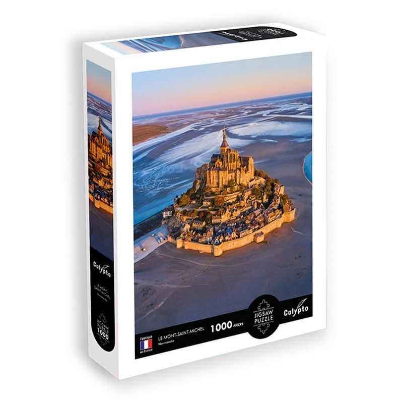 Puzzle 1000p Le Mont Saint Michel Sentosphere Ikaipaka jeux &