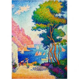 Puzzle 500p Capo di Noli Paul Signac Sentosphere Ikaipaka jeux