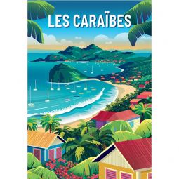 Puzzle 500p Les Caraïbes Sentosphere Ikaipaka jeux & jouets