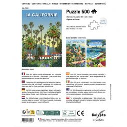 Puzzle 500p Californie Sentosphere Ikaipaka jeux & jouets Royan