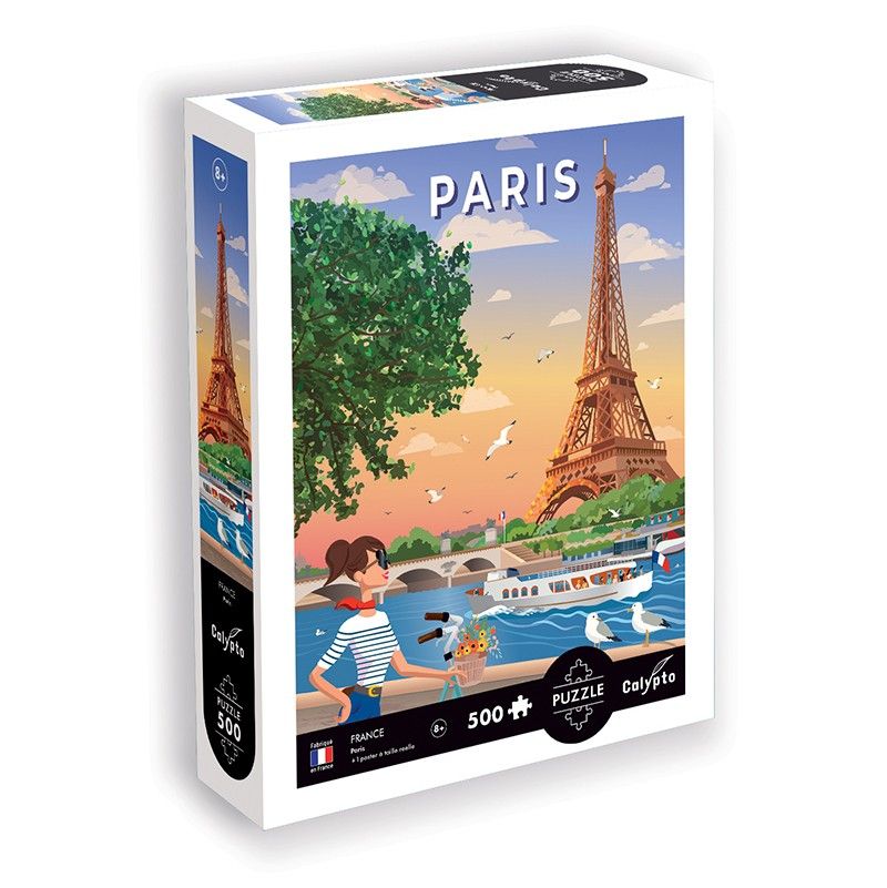 Puzzle 500p Tour Eiffel Robert Delaunay Sentosphere Ikaipaka