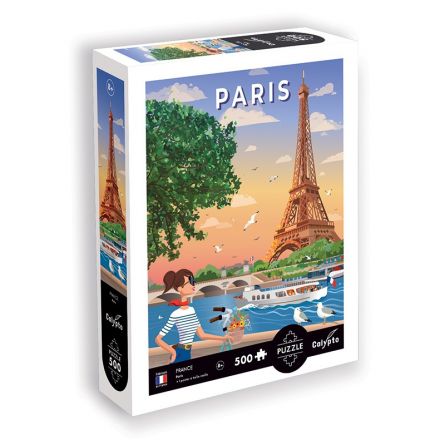Puzzle 500p Tour Eiffel Robert Delaunay Sentosphere Ikaipaka