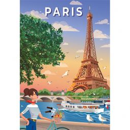Puzzle 500p Tour Eiffel Robert Delaunay Sentosphere Ikaipaka