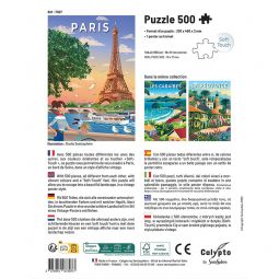 Puzzle 500p Tour Eiffel Robert Delaunay Sentosphere Ikaipaka