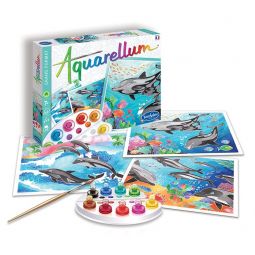 Aquarellum Junior Dauphins Sentosphere Ikaipaka jeux & jouets