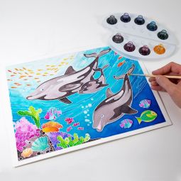 Aquarellum Junior Dauphins Sentosphere Ikaipaka jeux & jouets