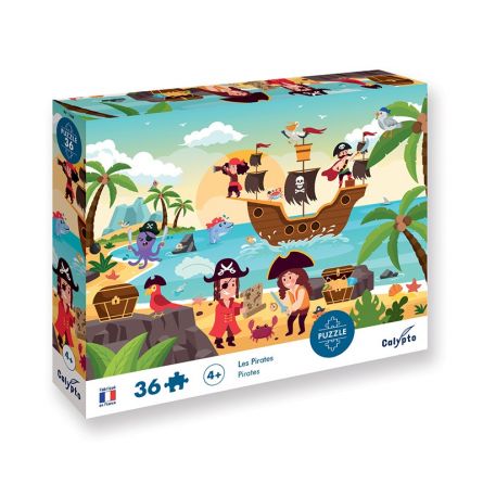 Puzzle 36p Les Pirates Sentosphere Ikaipaka jeux & jouets Royan