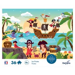 Puzzle 36p Les Pirates Sentosphere Ikaipaka jeux & jouets Royan