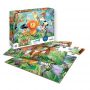 Puzzle 24p X 2 Animaux Sauvages Sentosphere Ikaipaka jeux &