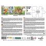 Puzzle 24p X 2 Animaux Sauvages Sentosphere Ikaipaka jeux &