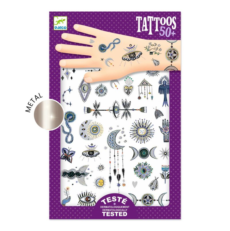 Tatouage - Tattoos- Wicca Djeco Ikaipaka jeux & jouets Royan