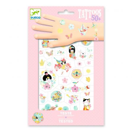 Tatouage - Tattoos - Sakura Djeco Ikaipaka jeux & jouets Royan