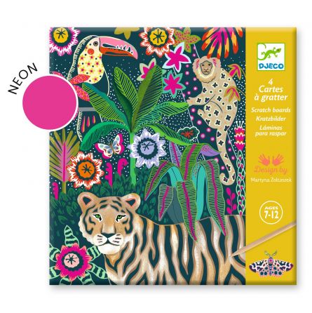 Cartes à gratter Rocco Djeco Ikaipaka jeux & jouets Royan