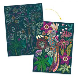 Cartes à gratter Rocco Djeco Ikaipaka jeux & jouets Royan