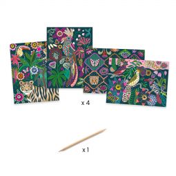 Cartes à gratter Rocco Djeco Ikaipaka jeux & jouets Royan