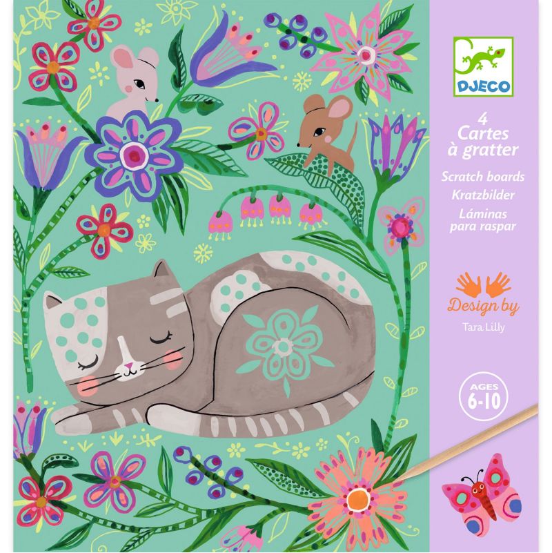 Cartes à gratter Rencontres Djeco Ikaipaka jeux & jouets Royan
