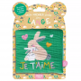Livre Tissu Lange Je t'aime AUZOU Ikaipaka jeux & jouets Royan