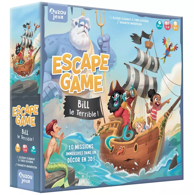 Escape Game Bill le Terrible AUZOU Ikaipaka jeux & jouets Royan
