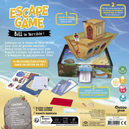 Escape Game Bill le Terrible AUZOU Ikaipaka jeux & jouets Royan