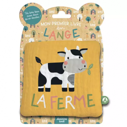 Livre Tissu Lange La Ferme AUZOU Ikaipaka jeux & jouets Royan